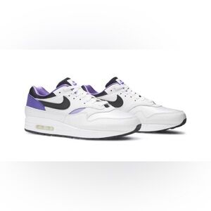 RARE🔥 Sz 9.5 - Nike Air Max 1 Purple Punch 2019 AR3863-101 Men's Shoes